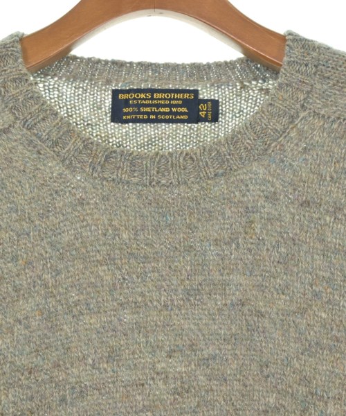 Brooks Brothers（ブルックスブラザーズ）ニット・セーター グレー サイズ:42(XS位) メンズ/2200645350135