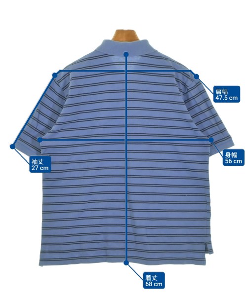 Brooks Brothers（ブルックスブラザーズ）ポロシャツ 青 サイズ:L メンズ/2200634044281