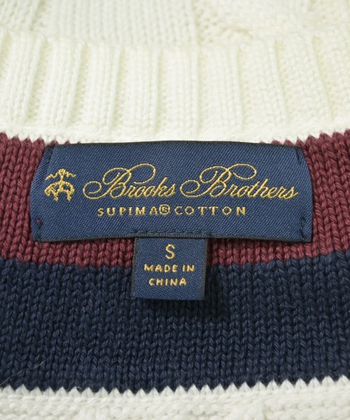 Brooks Brothers（ブルックスブラザーズ）ニット・セーター 白 サイズ:S メンズ/2200645547016