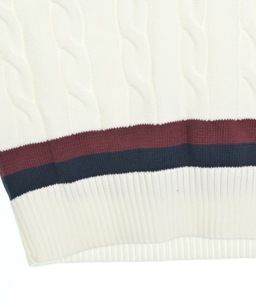 Brooks Brothers（ブルックスブラザーズ）ニット・セーター 白 サイズ:S メンズ/2200645547016