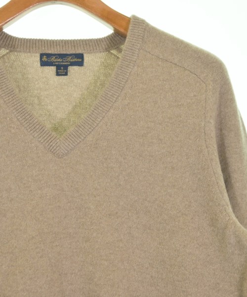 Brooks Brothers（ブルックスブラザーズ）ニット・セーター ベージュ サイズ:S メンズ/2200636823013