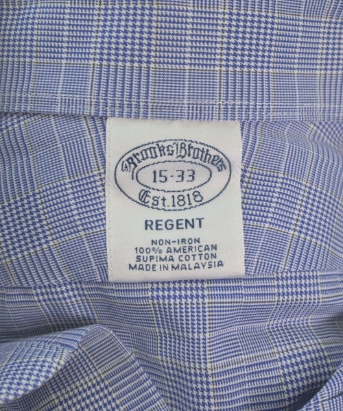 Brooks Brothers（ブルックスブラザーズ）カジュアルシャツ 青 サイズ:15(S位) メンズ/2200636823075