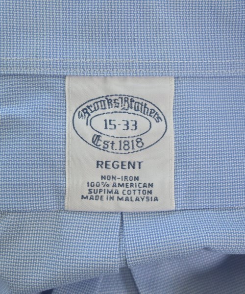 Brooks Brothers（ブルックスブラザーズ）カジュアルシャツ 青 サイズ:15(S位) メンズ/2200636823112