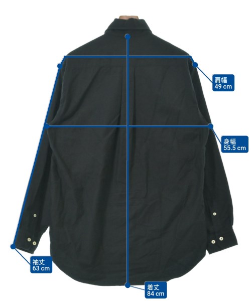 Brooks Brothers（ブルックスブラザーズ）カジュアルシャツ 黒 サイズ:M メンズ/2200645440065