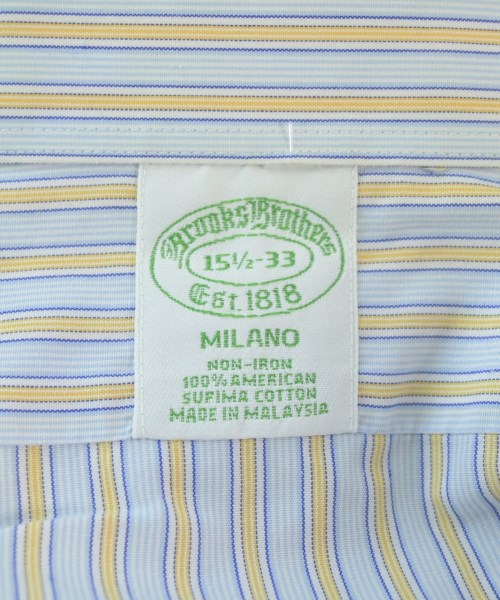 Brooks Brothers（ブルックスブラザーズ）カジュアルシャツ 青 サイズ:15 1/2(M位) メンズ/2200646255217