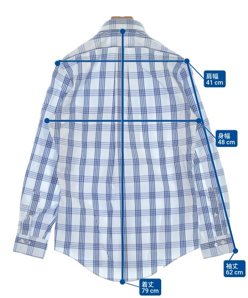 Brooks Brothers（ブルックスブラザーズ）カジュアルシャツ 白 サイズ:S メンズ/2200637330022