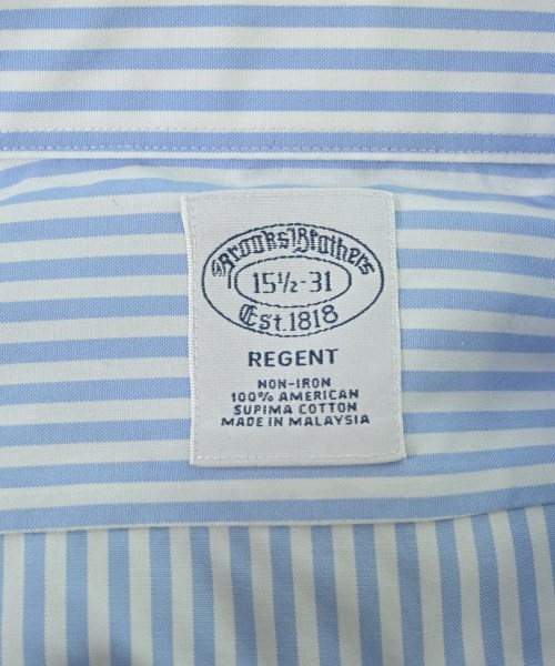Brooks Brothers（ブルックスブラザーズ）カジュアルシャツ 青 サイズ:15 1/2(M位) メンズ/2200636444089