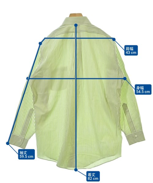 Brooks Brothers（ブルックスブラザーズ）カジュアルシャツ 緑 サイズ:15(S位) メンズ/2200636444096