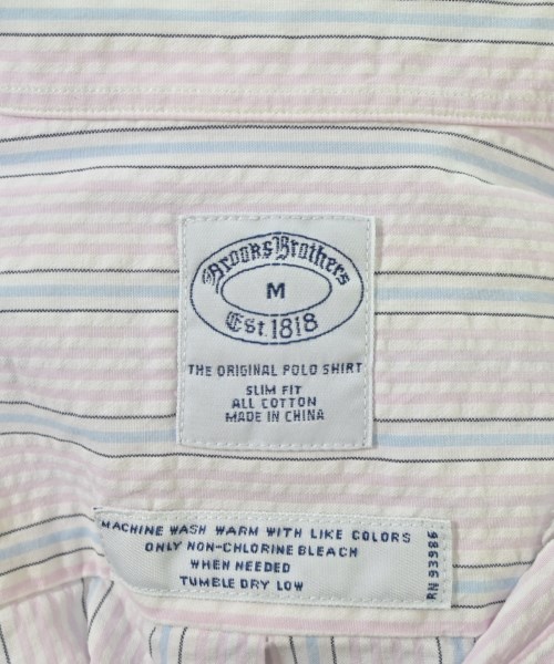 Brooks Brothers（ブルックスブラザーズ）カジュアルシャツ ピンク サイズ:M メンズ/2200646556093