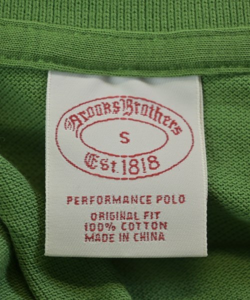 Brooks Brothers（ブルックスブラザーズ）ポロシャツ 緑 サイズ:S メンズ/2200646556109