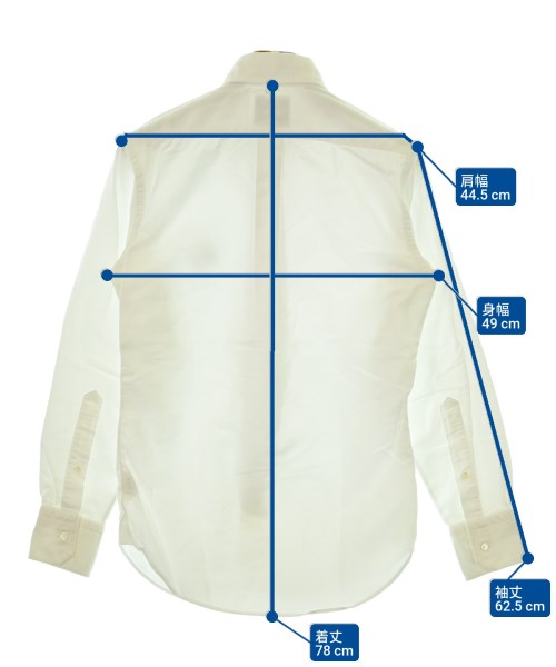 Brooks Brothers（ブルックスブラザーズ）カジュアルシャツ 白 サイズ:BBO(S位) メンズ/2200639727035