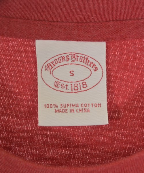 Brooks Brothers（ブルックスブラザーズ）Tシャツ・カットソー 赤 サイズ:S メンズ/2200648284123