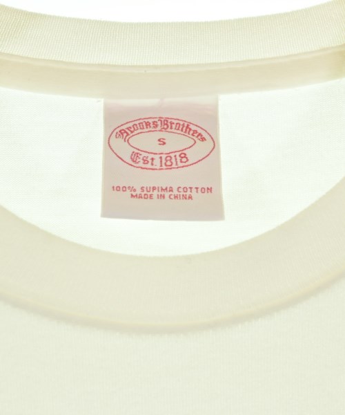 Brooks Brothers（ブルックスブラザーズ）Tシャツ・カットソー 白 サイズ:S メンズ/2200648284130