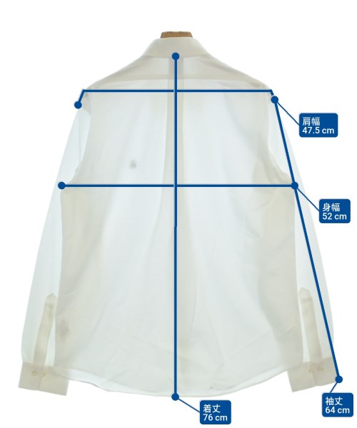 Brooks Brothers（ブルックスブラザーズ）カジュアルシャツ 白 サイズ:M メンズ/2200648875062