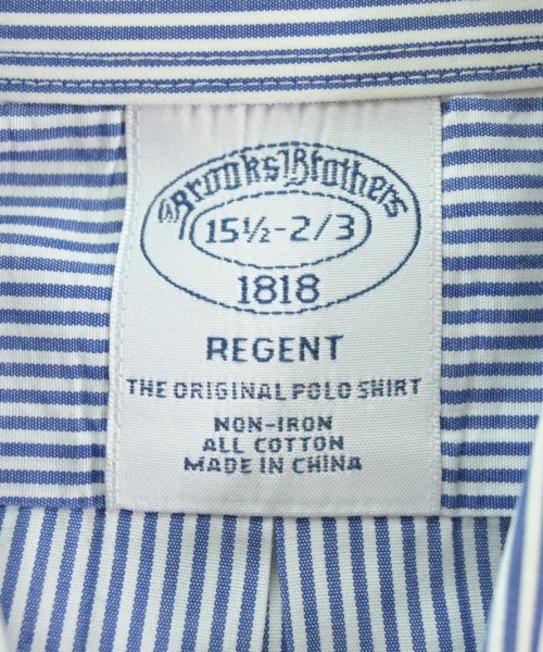 Brooks Brothers（ブルックスブラザーズ）ドレスシャツ 紺 サイズ:15 1/2(M位) メンズ/2200624010043