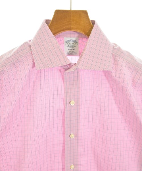 Brooks Brothers（ブルックスブラザーズ）ドレスシャツ ピンク サイズ:15(S位) メンズ/2200624010050