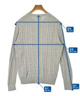 Brooks Brothers（ブルックスブラザーズ）ニット・セーター グレー サイズ:S メンズ/2200649800049