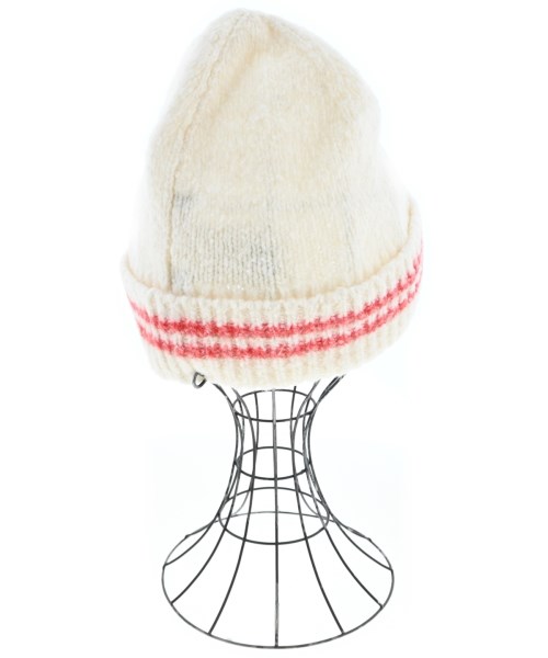 Brooks Brothers（ブルックスブラザーズ）ニットキャップ・ビーニー 白 サイズ:ONE メンズ/2200650124035