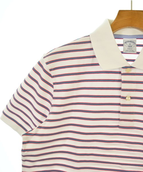 Brooks Brothers（ブルックスブラザーズ）ポロシャツ 白 サイズ:M メンズ/2200645535259