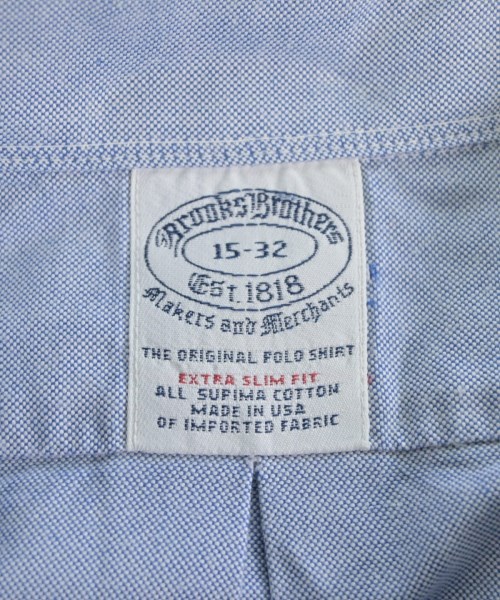Brooks Brothers（ブルックスブラザーズ）カジュアルシャツ 青 サイズ:15(S位) メンズ/2200643574113