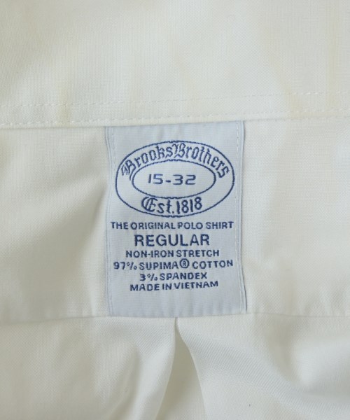 Brooks Brothers（ブルックスブラザーズ）カジュアルシャツ 白 サイズ:15(S位) メンズ/2200644884044