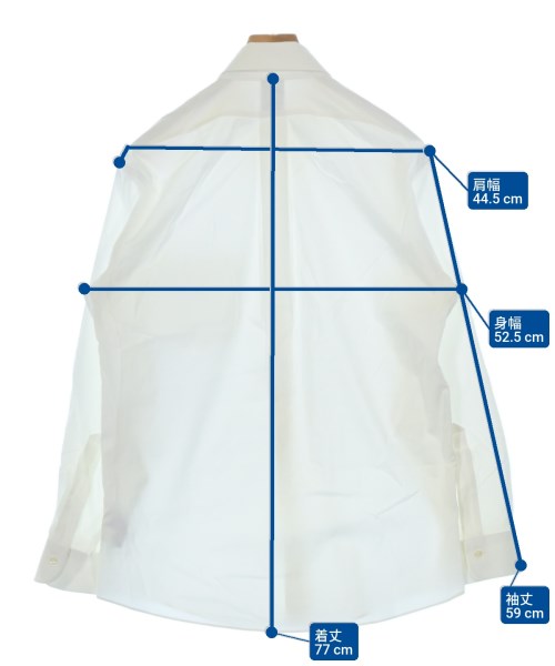 Brooks Brothers（ブルックスブラザーズ）カジュアルシャツ 白 サイズ:15(S位) メンズ/2200644884044