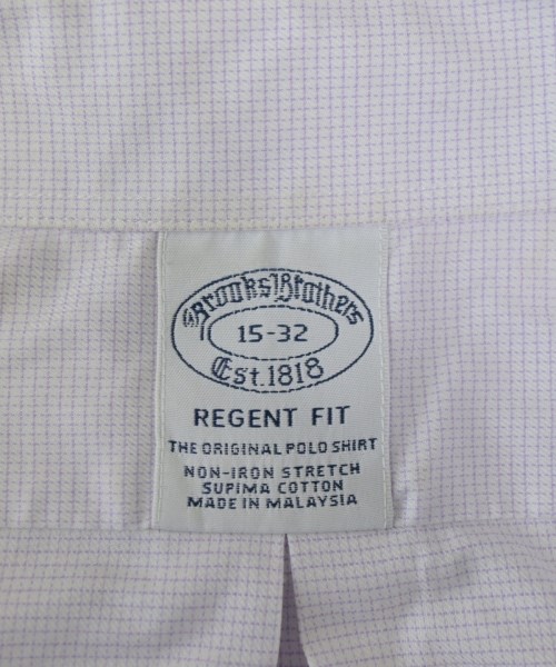 Brooks Brothers（ブルックスブラザーズ）カジュアルシャツ 紫 サイズ:15(S位) メンズ/2200644884051