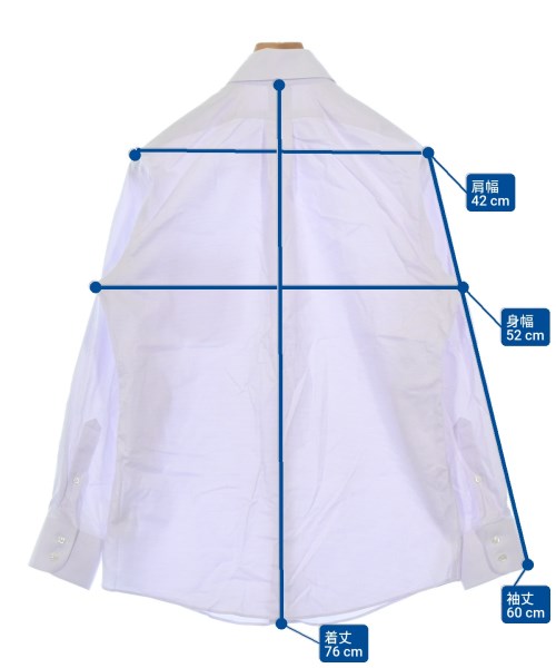 Brooks Brothers（ブルックスブラザーズ）カジュアルシャツ 紫 サイズ:15(S位) メンズ/2200644884051