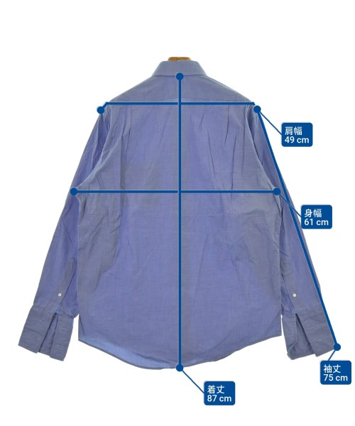 Brooks Brothers（ブルックスブラザーズ）カジュアルシャツ 青 サイズ:16(L位) メンズ/2200652472011