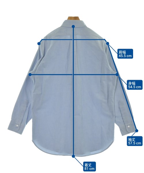 Brooks Brothers（ブルックスブラザーズ）カジュアルシャツ 青 サイズ:32(XL位) メンズ/2200647327050