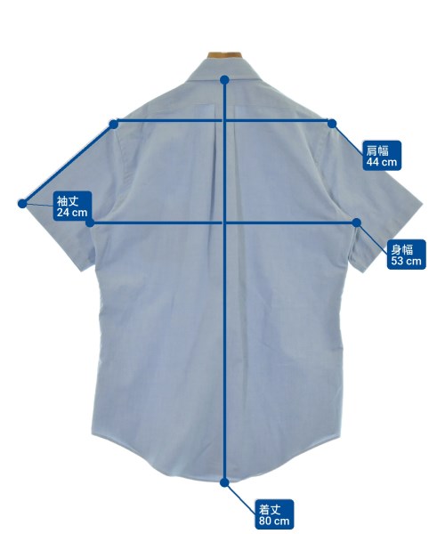 Brooks Brothers（ブルックスブラザーズ）カジュアルシャツ 青 サイズ:15 1/2(M位) メンズ/2200647327067