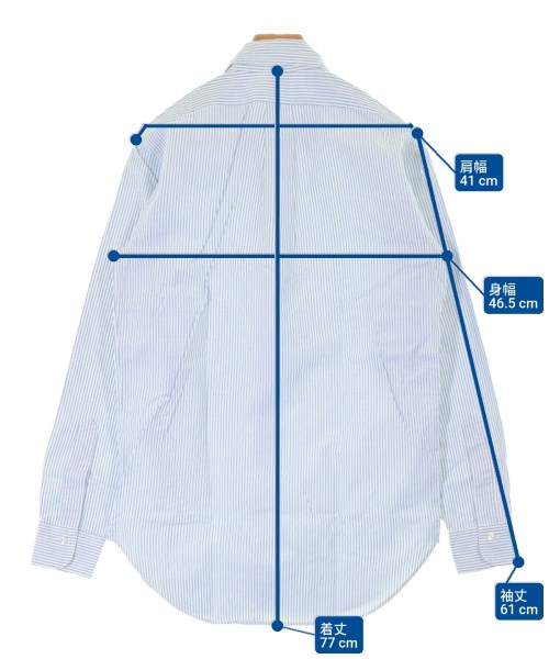 Brooks Brothers（ブルックスブラザーズ）カジュアルシャツ 白 サイズ:32(XS位) メンズ/2200647040133