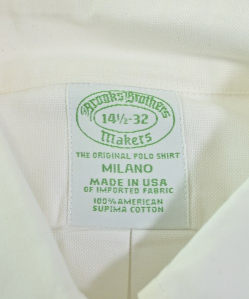 Brooks Brothers（ブルックスブラザーズ）カジュアルシャツ 白 サイズ:32(XS位) メンズ/2200647040157