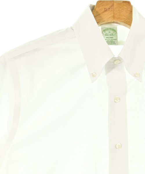 Brooks Brothers（ブルックスブラザーズ）カジュアルシャツ 白 サイズ:15(S位) メンズ/2200701929183
