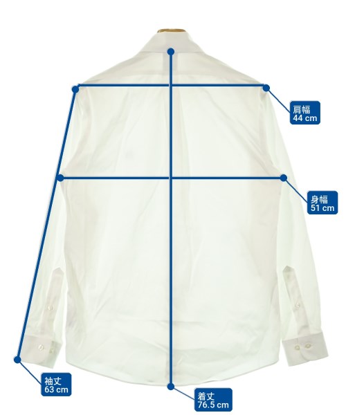 Brooks Brothers（ブルックスブラザーズ）カジュアルシャツ 白 サイズ:S メンズ/2200701929190