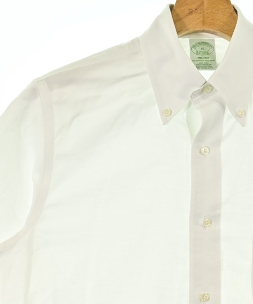 Brooks Brothers（ブルックスブラザーズ）カジュアルシャツ 白 サイズ:15(S位) メンズ/2200701929206