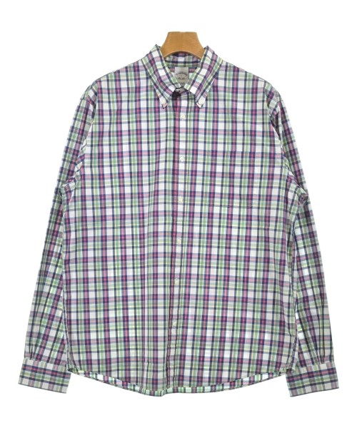 Brooks Brothers(ブルックスブラザーズ)カジュアルシャツ 紺 サイズ:L/2200702965029