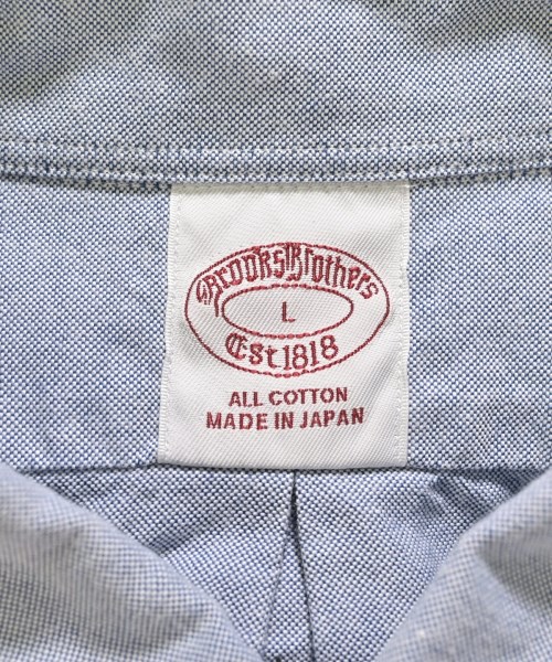 Brooks Brothers（ブルックスブラザーズ）カジュアルシャツ 青 サイズ:L メンズ/2200701541170