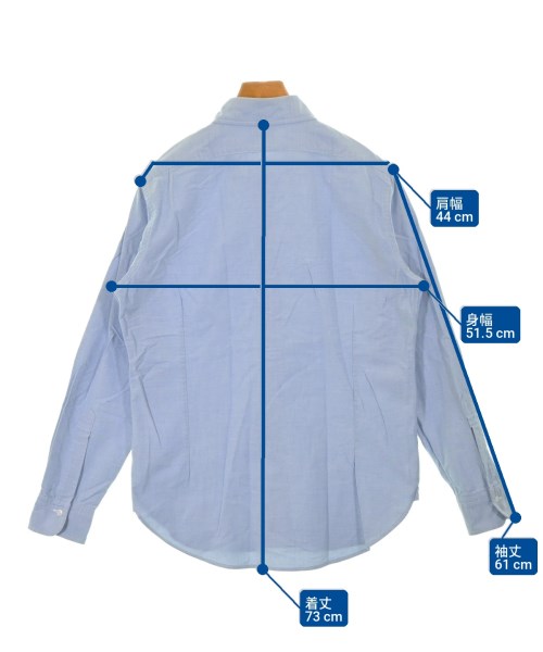 Brooks Brothers（ブルックスブラザーズ）カジュアルシャツ 青 サイズ:15 1/2(M位) メンズ/2200698963030