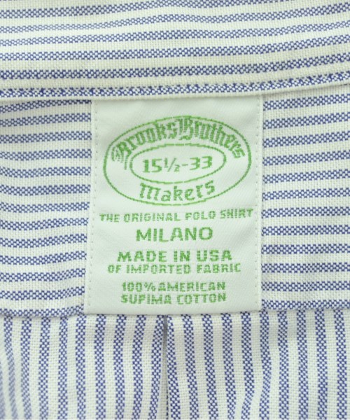 Brooks Brothers（ブルックスブラザーズ）カジュアルシャツ 白 サイズ:15 1/2(M位) メンズ/2200698963047