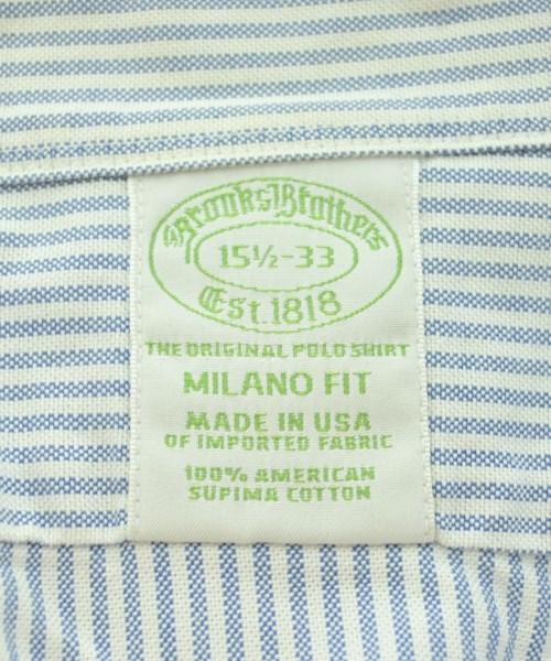 Brooks Brothers（ブルックスブラザーズ）カジュアルシャツ 白 サイズ:15 1/2(M位) メンズ/2200698963061