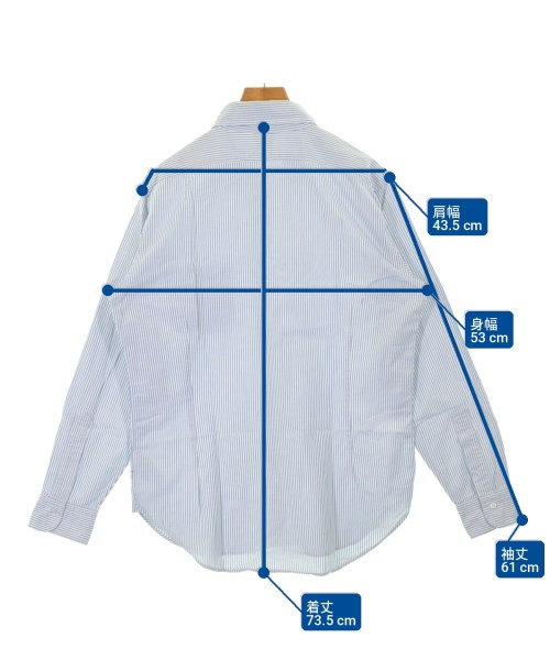 Brooks Brothers（ブルックスブラザーズ）カジュアルシャツ 白 サイズ:15 1/2(M位) メンズ/2200698963061