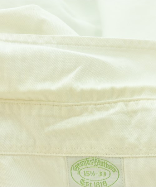 Brooks Brothers（ブルックスブラザーズ）カジュアルシャツ 白 サイズ:15 1/2(M位) メンズ/2200698963078
