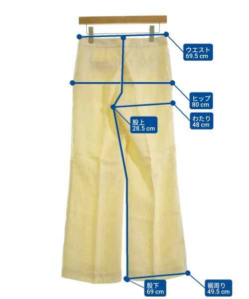 Brooks Brothers（ブルックスブラザーズ）スラックス 白 サイズ:2(M位) レディース/2200704118089
