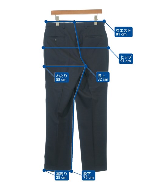 Brooks Brothers（ブルックスブラザーズ）スラックス 紺 サイズ:31(M位) メンズ/2200704683112