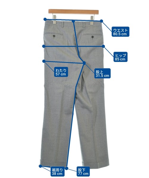 Brooks Brothers（ブルックスブラザーズ）スラックス グレー サイズ:L メンズ/2200704683129