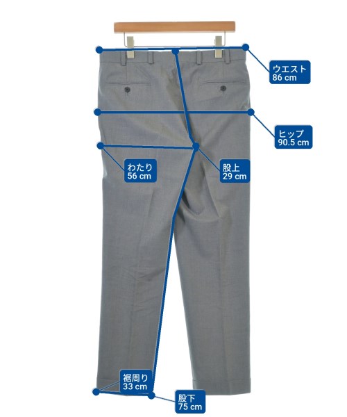 Brooks Brothers（ブルックスブラザーズ）スラックス グレー サイズ:34(XL位) メンズ/2200704683136