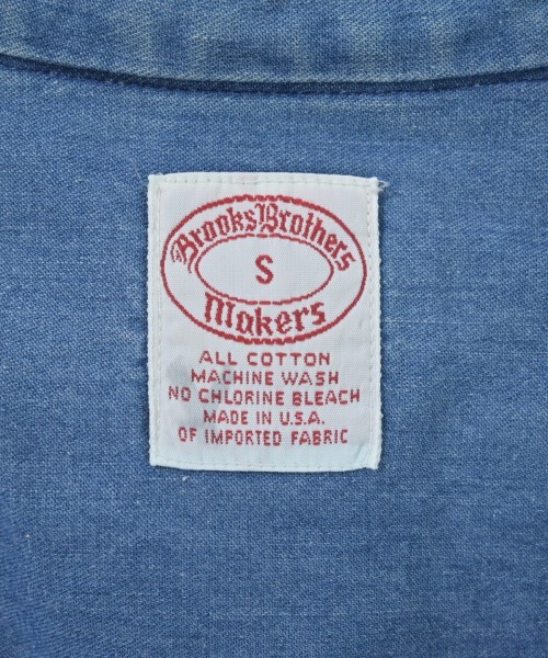 Brooks Brothers（ブルックスブラザーズ）カジュアルシャツ 青 サイズ:S メンズ/2200704863019