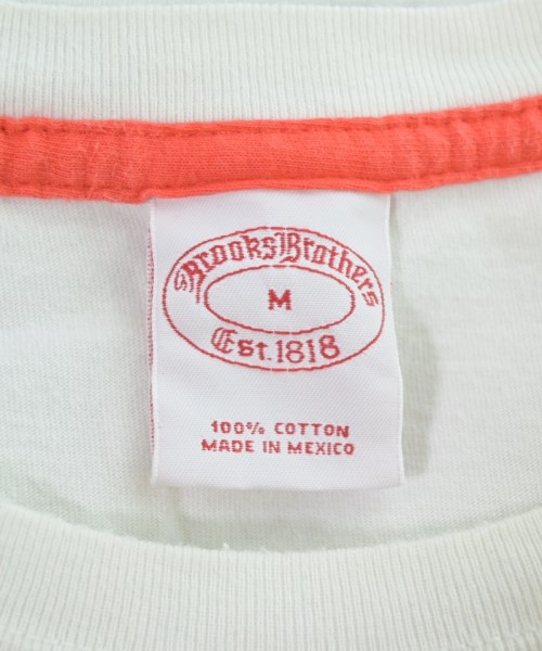 Brooks Brothers（ブルックスブラザーズ）Tシャツ・カットソー 白 サイズ:M メンズ/2200705340113