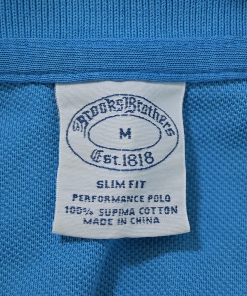 Brooks Brothers（ブルックスブラザーズ）ポロシャツ 青 サイズ:M メンズ/2200705340120